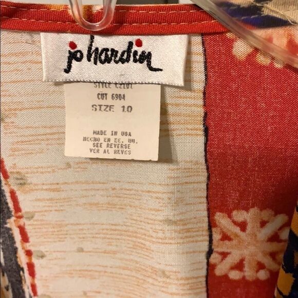 Multicolor jo Hardin kimono/wrap - Picture 5 of 6